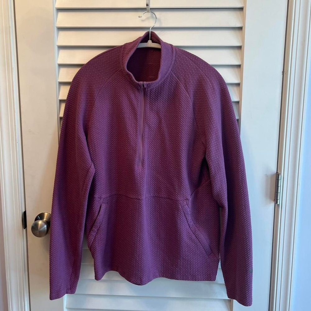 Lululemon Purple Quarter-Zip